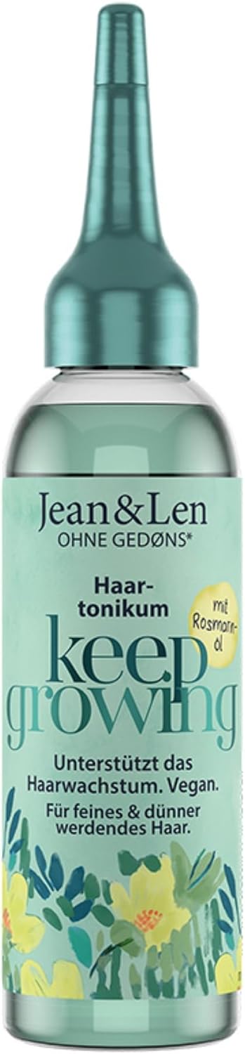 Jean & Len Tonik do włosów, rozmaryn wege 75 ml